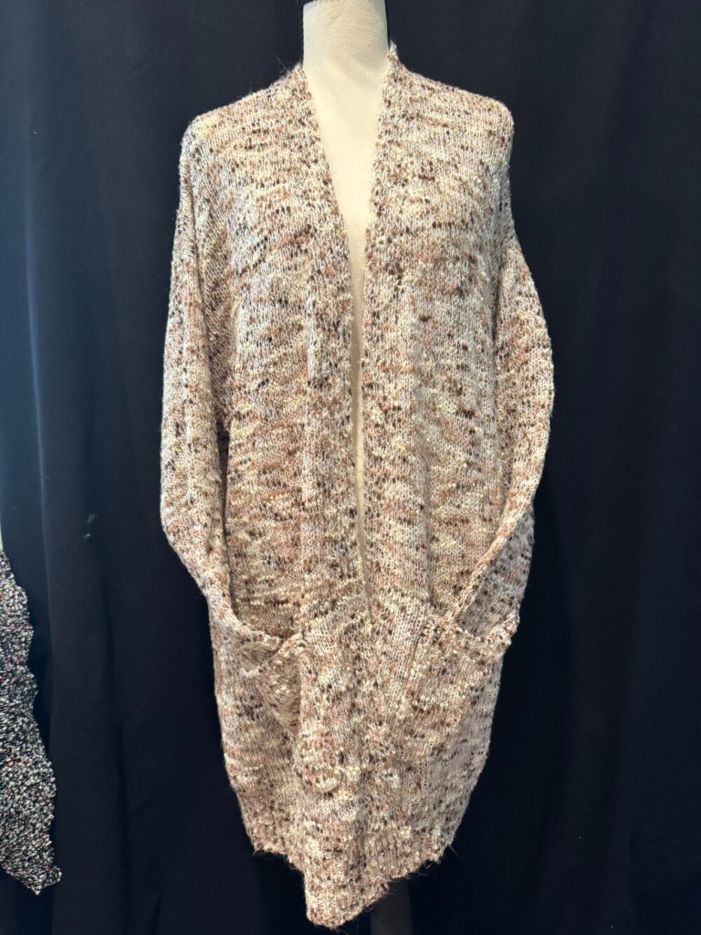 Love Always Open-Front Cardigan, Size 1X
